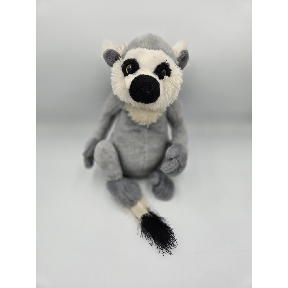 Ganz Webkinz Ring Tailed Lemur Grey Plush Stuffed Animal - No‎ Code Or Tag